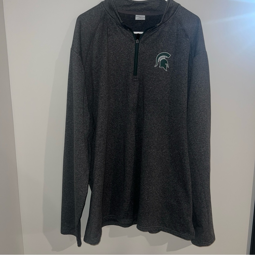 Men's Black Zip-Up Sweater
